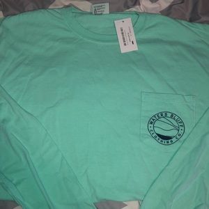Long-sleeve “Waters Bluff” tee, Large ☆